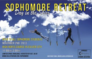 Sophomore Retreat: Take to the Skies