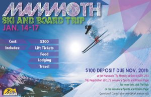 Mammoth Ski and Board Trip