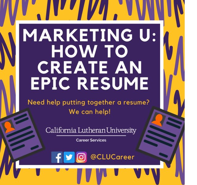 Marketing U: How to Create an Epic Resume