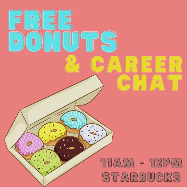 Free Donuts & Career Chat
