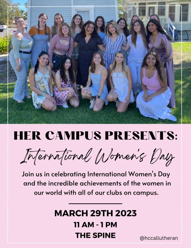International Women's Day Celebration with Her Campus