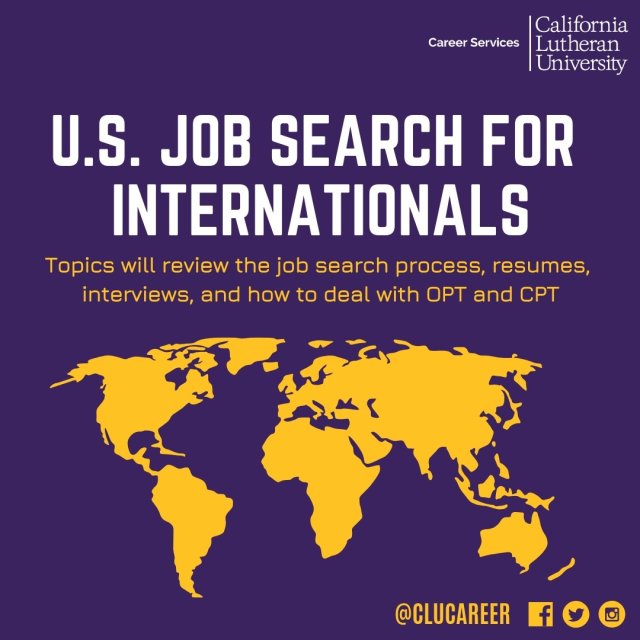  US Job Search for Internationals