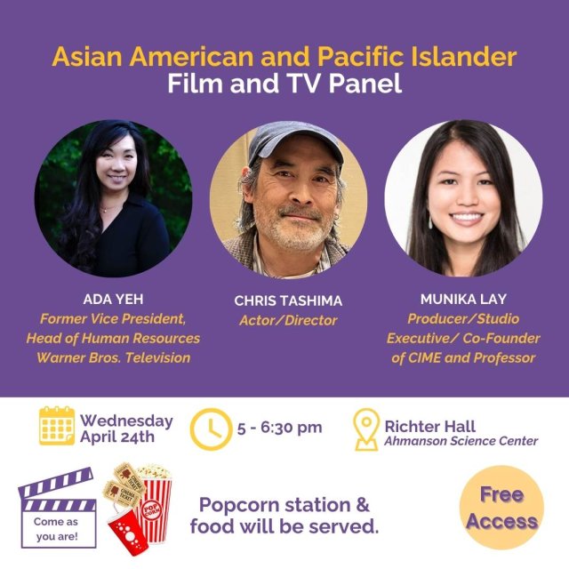 Asian American and Pacific Islander Film and TV Panel