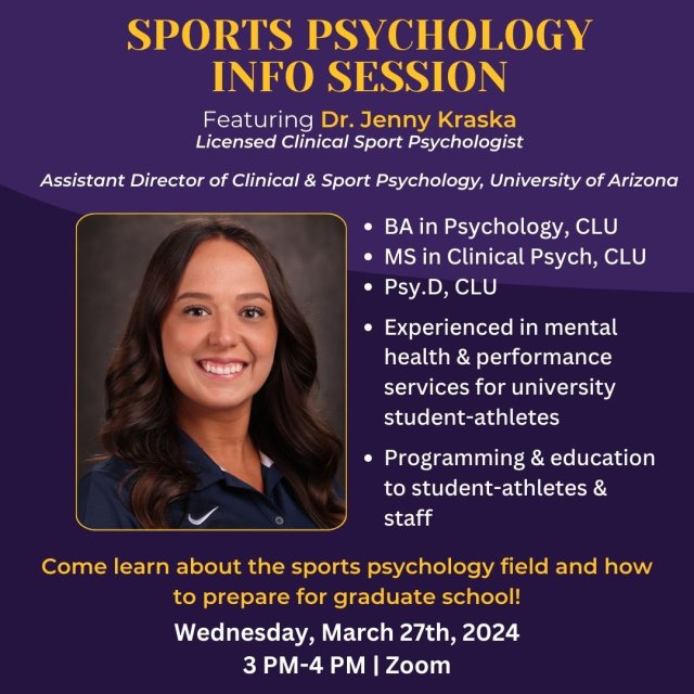 Sports Psychology Info Session