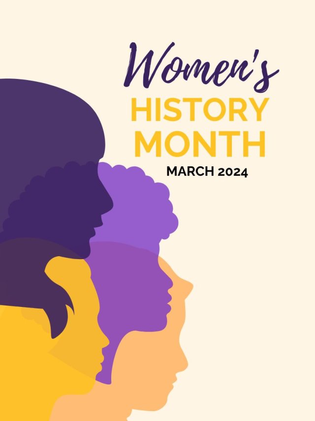 Women's History Month Display