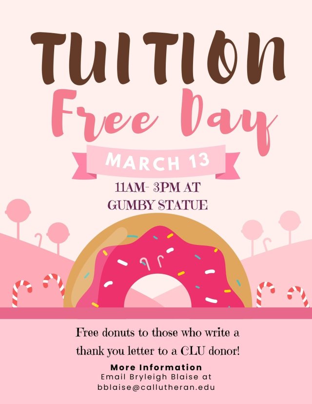 Student Philanthropy Council's Tuition Free Day