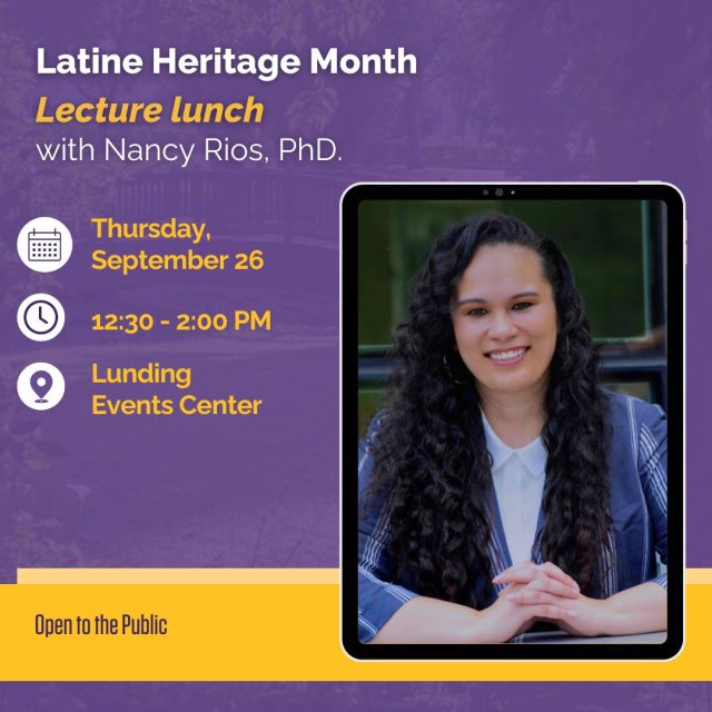 Latine Heritage Month Lecture Lunch