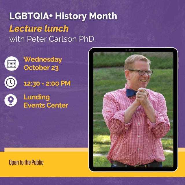 LGBTQIA+ History Month lecture Lunch