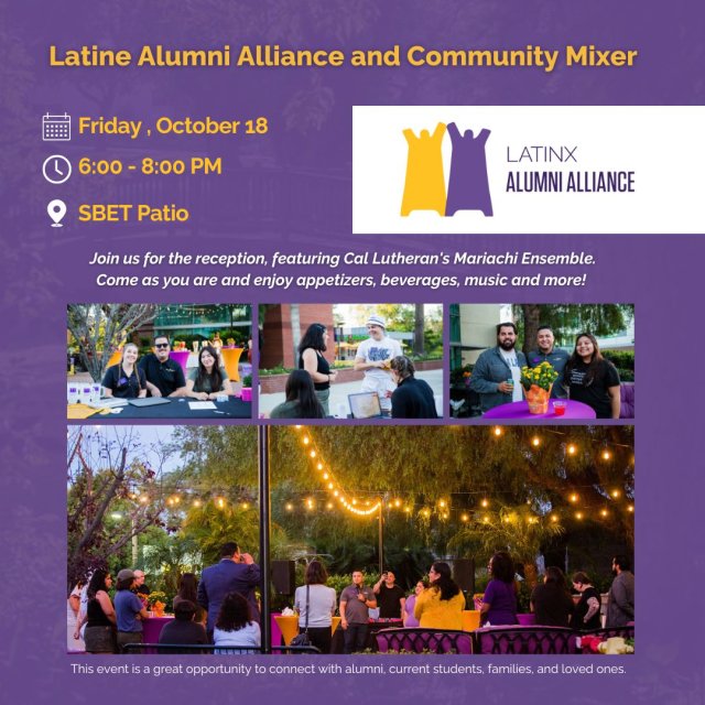 Latine Alumni Alliance and Community Mixer