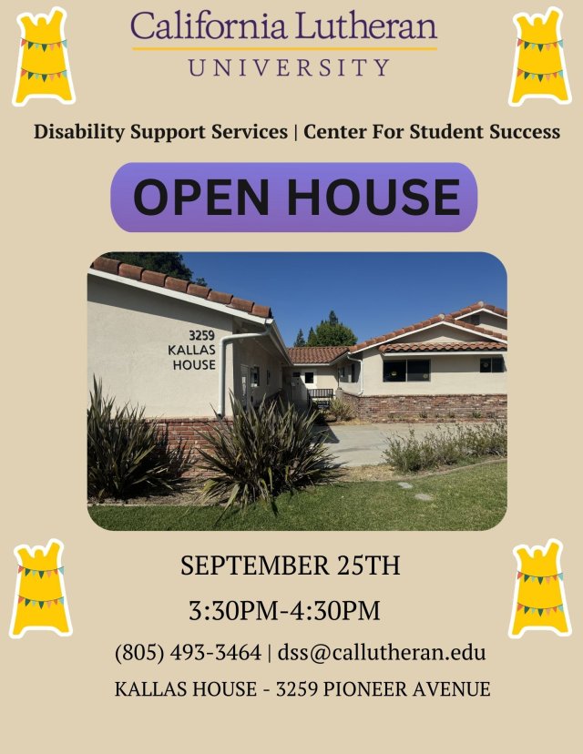 Disability Support Services Open House