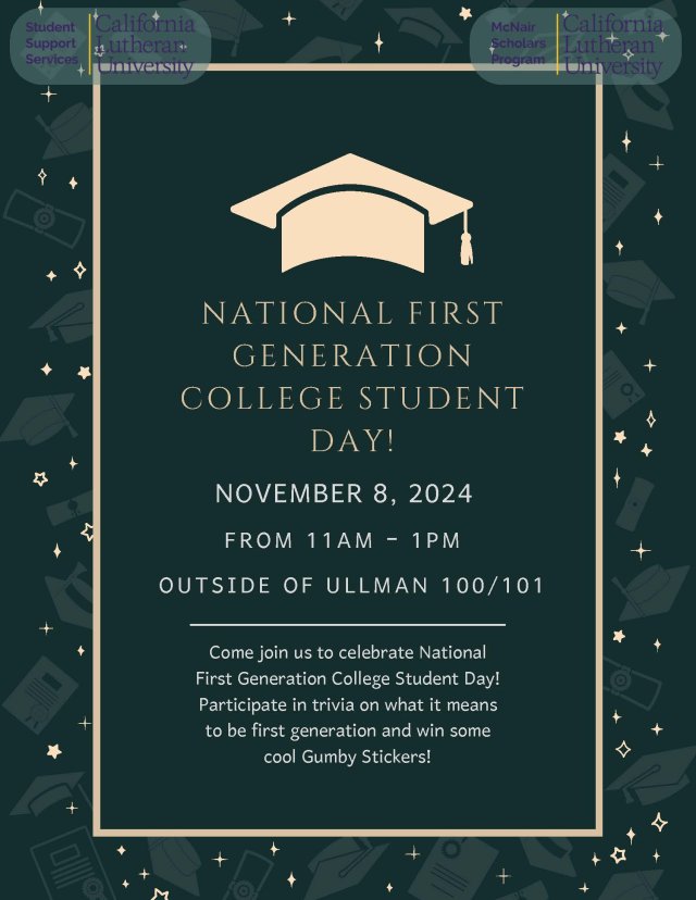 National First Generation College Student Day