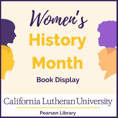 Women's History Month Display