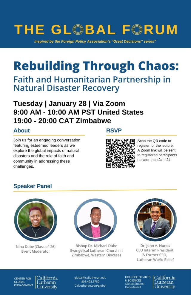 Rebuilding Through Chaos: Faith and Humanitarian Partnership in Natural Disaster Recovery