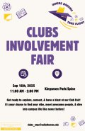 Club Fall Involvement Fair!