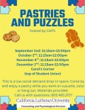 Pastries and Puzzles