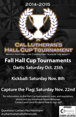 Hall Cup Tournament: Darts