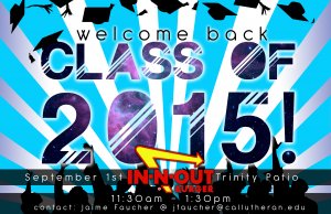 Senior Welcome Back- Class of 2015