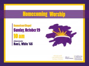 Homecoming Worship