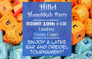Hillel's Annual Hanukkah Party