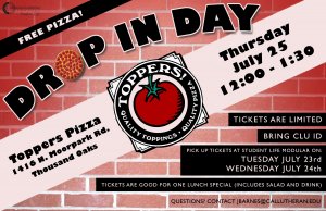 Topper's Pizza Place Drop-In