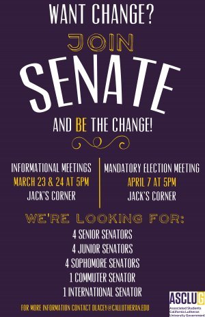 Senate Mandatory Elections Meeting 