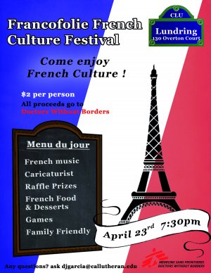 Francofolie French Culture Event!