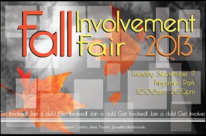 Fall Involvement Fair