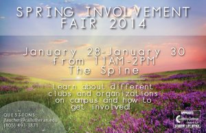 Spring Involvement Fair