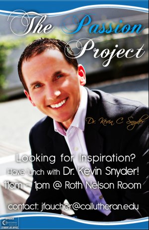CLU LEAD: Kevin Snyder's Passion Project