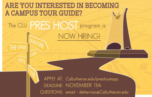 Want to be a campus tour guide?