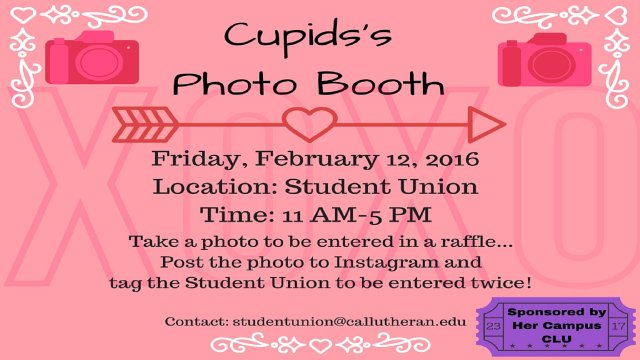Cupid's Photo Booth 