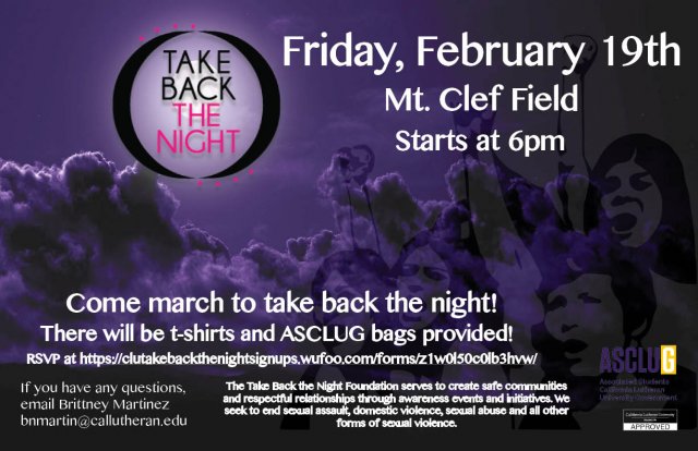Take Back the Night March