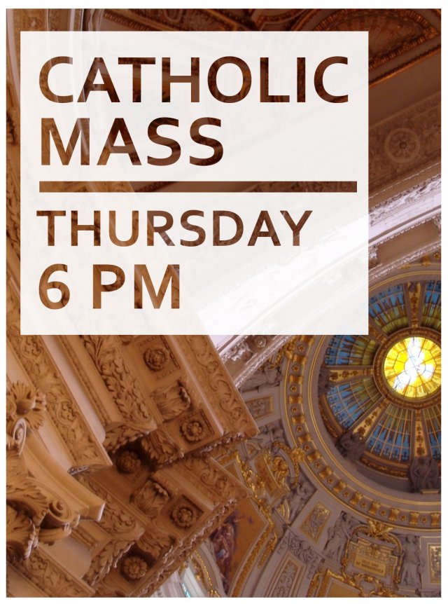 Catholic Mass and Fellowship