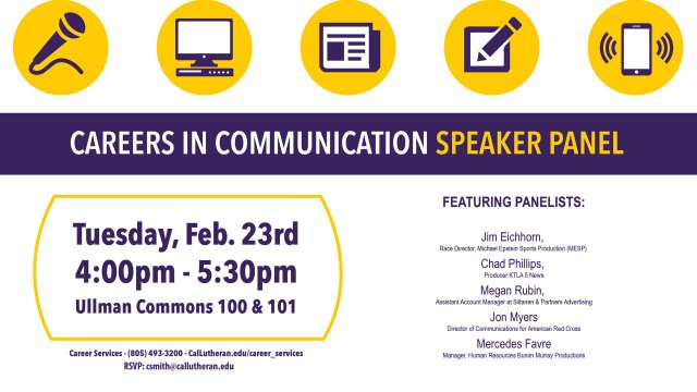 Careers in Communications Speaker Panel
