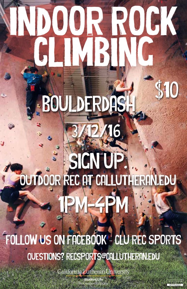 Outdoor Rec Rock Climbing