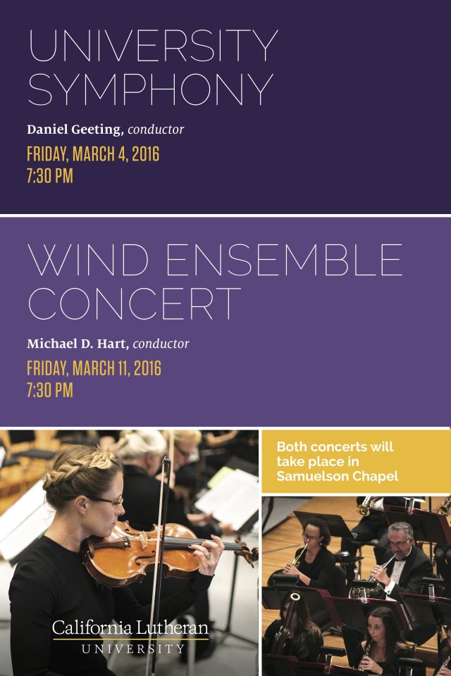Wind Ensemble Spring Concert