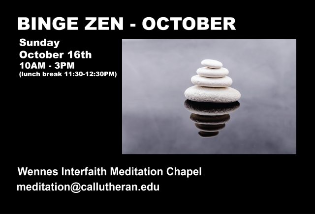 BINGE ZEN - OCTOBER