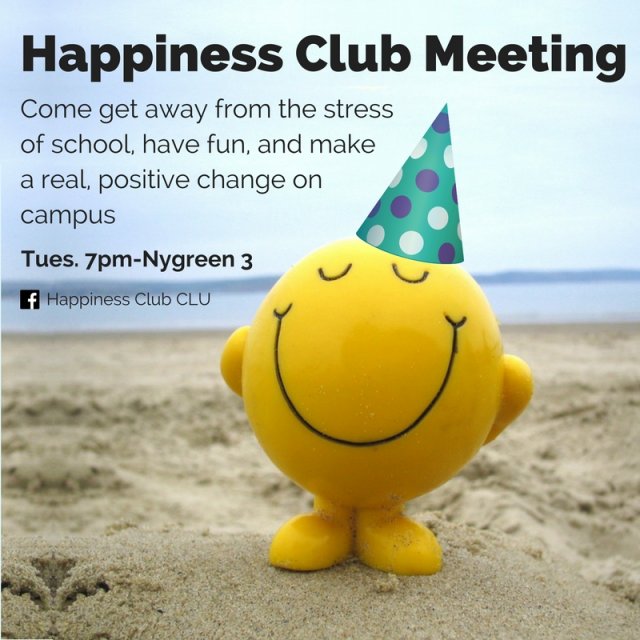 Happiness Club Interest Meeting