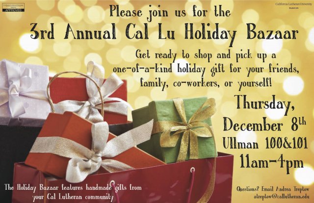 3rd Annual Holiday Bazaar