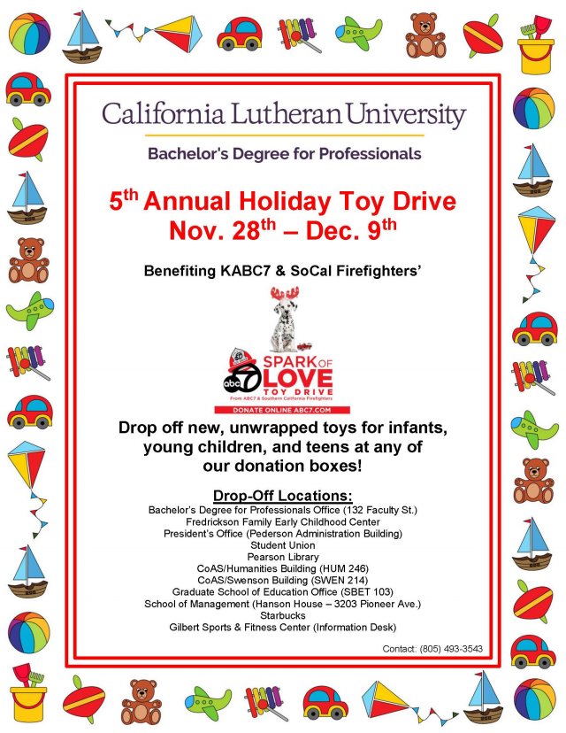 Professionals Office Spark of Love Toy Drive!