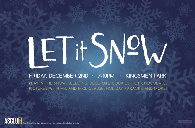 ASCLUG Presents: Let It Snow 