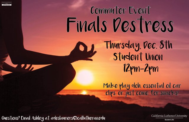 Commuter Destress Fest