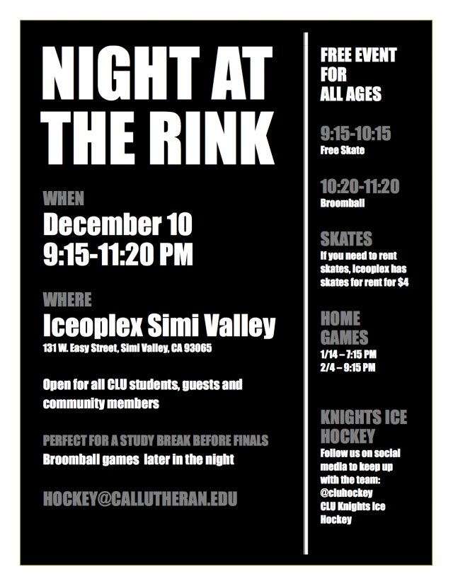 Night at the Rink