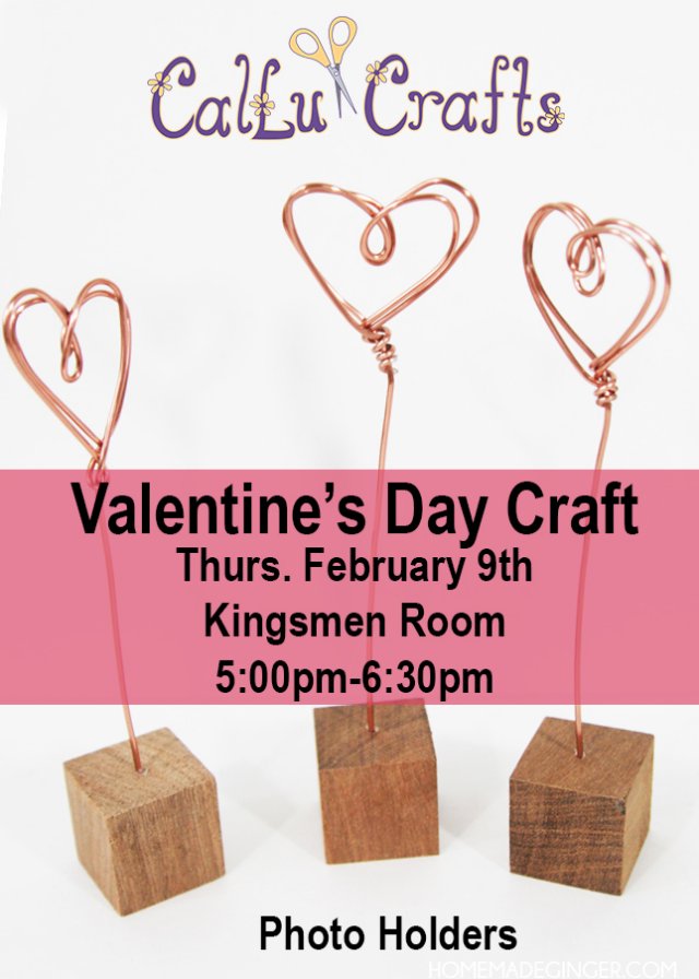 Cal Lu Crafts: Valentine's Day Photo Holders