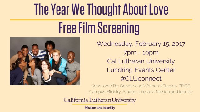 Free Film Screening: The Year We Thought About Love 
