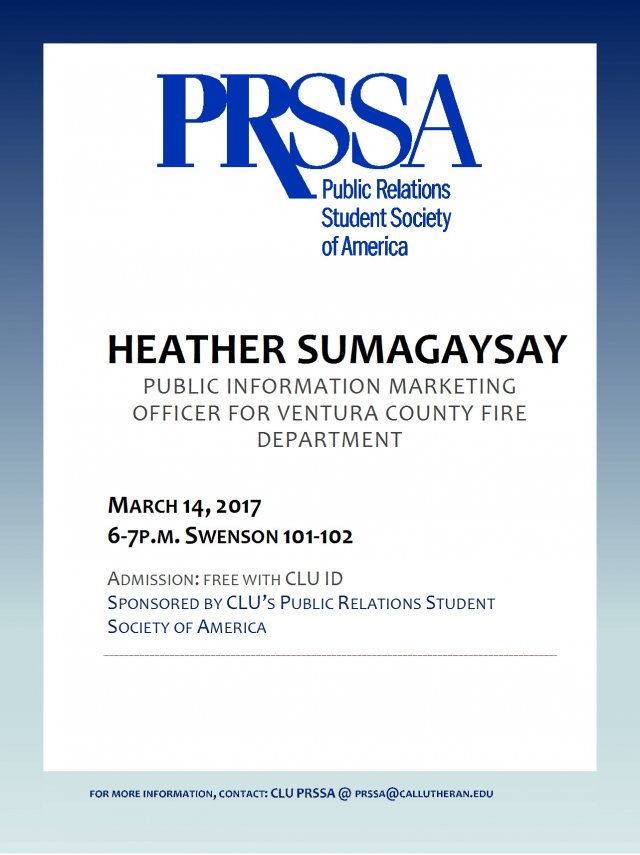 PRSSA hosts Heather Sumagaysay