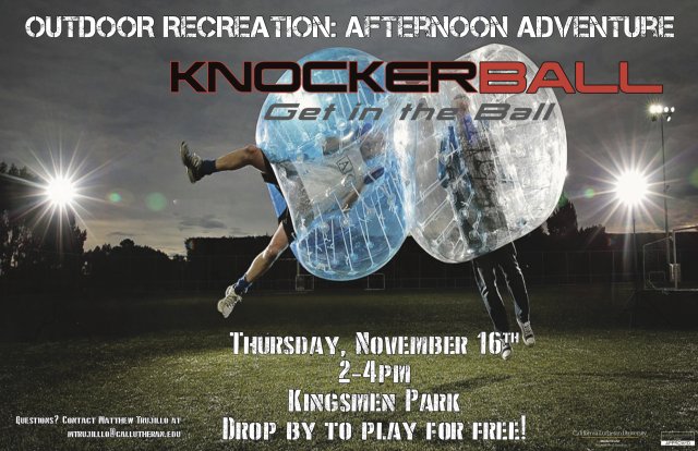 Outdoor Recreation: Afternoon Adventure (Knockerball)