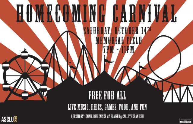 ASCLUG Presents: Homecoming Carnival