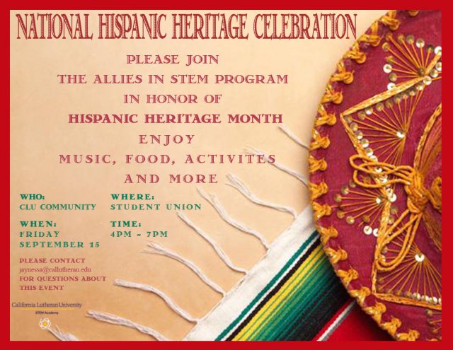 National Hispanic Heritage Month Celebration