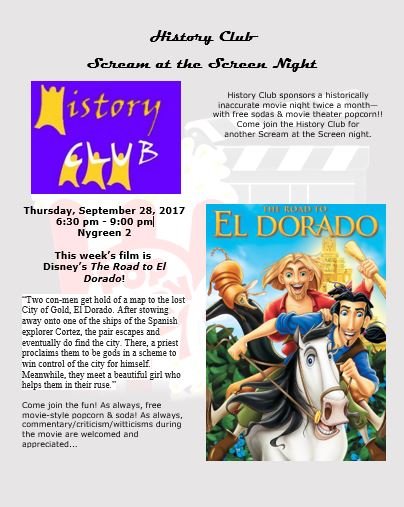 History Club: Scream at the Screen Night